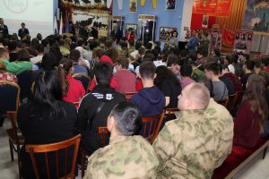 Диалог с героями прошел в Астраханском музее боевой славы - декабрь 2019